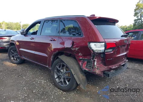 2021 Jeep Grand Cherokee 80Th Anniversary 4X4 из США, поврежденный, VIN 1C4RJFBG6MC527577
